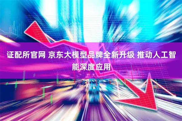 证配所官网 京东大模型品牌全新升级 推动人工智能深度应用